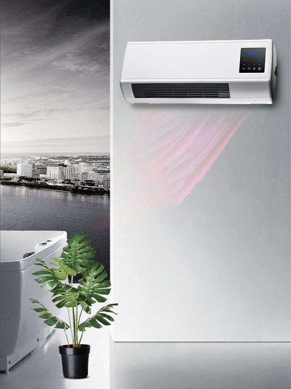 بخاری دیواری سرامیکی BPT-2000B 5006L/5006L-ERP 1000W/2000W PTC با نمایشگر LED