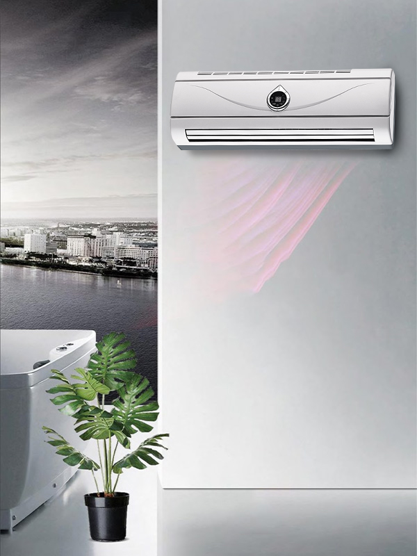 بخاری دیواری سفید BPT-2000B 5802/5802L/5802L-ERP با صفحه نمایش دیجیتال قطره ای شکل