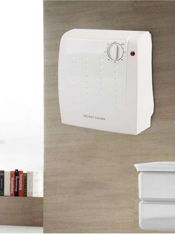 فن هیتر حمام دیواری HBH-2004D 1000/2000W با تایمر 2 ساعته
